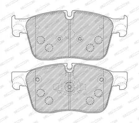 Комплект гальмівних колодок передн, JAGUAR F-PACE, I-PACE, XE, XF II, XF SPORTBRAKE LAND ROVER DISCOVERY SPORT, RANGE ROVER VELAR 2.0-Electric 03.15- FERODO FDB4894 (фото 1)