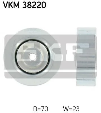 Ролик натяжний SKF VKM38220 (фото 1)