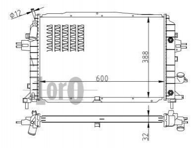 Автозапчасть LORO 0370170088B