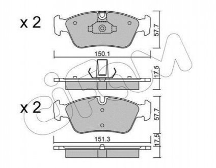 Автозапчастина CIFAM 8222600