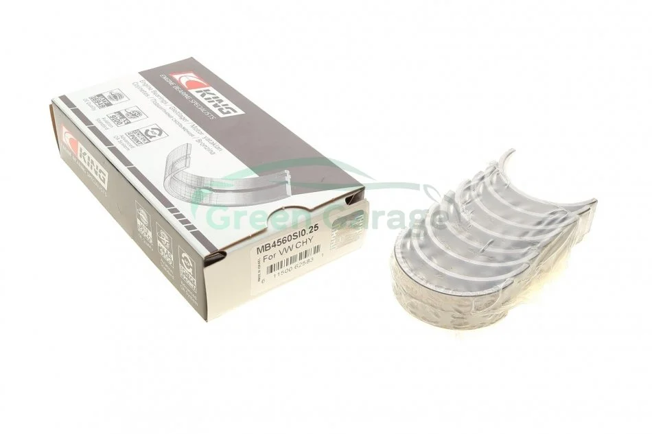 Підшипники ковзання корінні KING MB4560SI0.25 (фото 1)