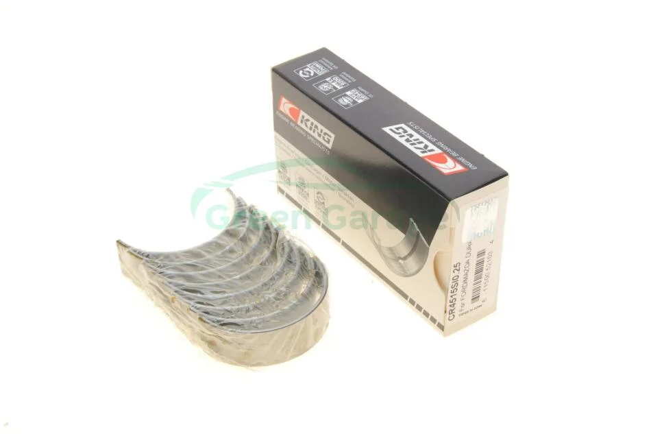 Підшипники ковзання шатунні KING CR4515SI0.25 (фото 1)