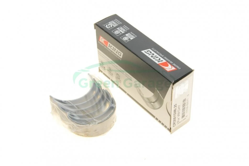 Підшипники ковзання шатунні KING CR3001SM0.25 (фото 1)