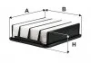 Фільтр повітряний TOYOTA LC PRADO 2.8 D-4D 15- (вир-во -FILTERS) WIX WA9884 (фото 1)