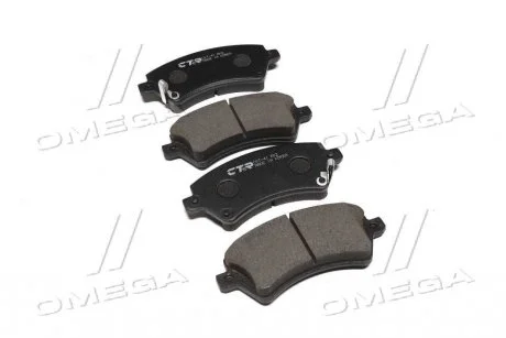 Колодки гальм TOYOTA COROLLA (E11), COROLLA (E12U, E12J) передн. (вир-во) CTR GK1055