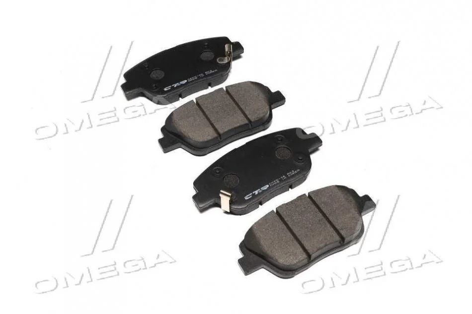 Колодки гальм HYUNDAI YF SONATA 2.0 CRDI 11 - передн. (вир-во) CTR GK0552 (фото 1)