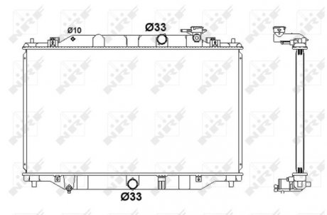 Автозапчасть NRF 58416