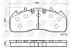 - Гальмівні колодки до дисків COMLINE CBP9078MK (фото 1)