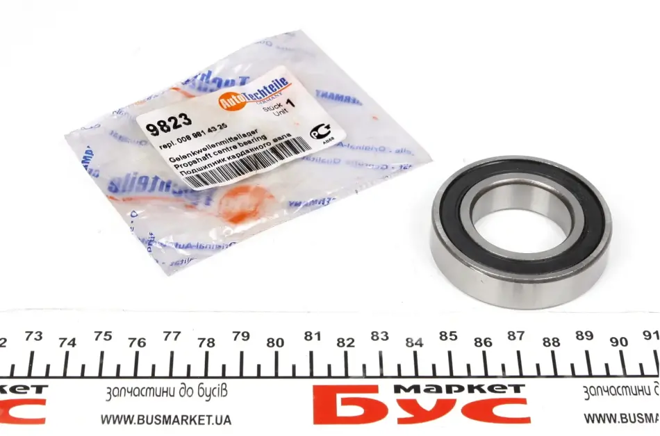 Подшипник вала карданного MB/BMW/Citroen/Peugeot (30x55x13) (9823) AUTOTECHTEILE 1009823 (фото 1)