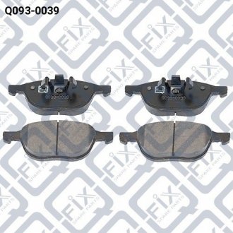 КОЛОДКИ ГАЛЬМІВ ПЕРЕДН MAZDA 3 BK/CR 02-/FORD FOCU Q-fix Q0930039