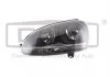 Headlight with motor and bulb. white frame. left. DPA 89410297902 (фото 1)