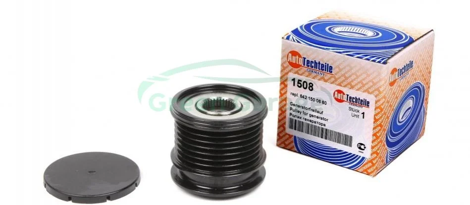Шків генератора Sprinter OM642 06- (7PK) AUTOTECHTEILE 1001508 (фото 1)