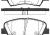 Гальмівні колодки, дискове гальмо (набір) WOKING P1512332 (фото 1)
