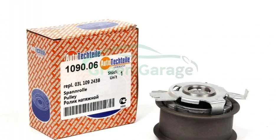 Ролик натяжний ГРМ T5/Crafter/Caddy 2.0TDI 10- AUTOTECHTEILE 3109006 (фото 1)