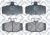 Колодки гальмівні задні дискові Q-fix Q0930877 (фото 1)