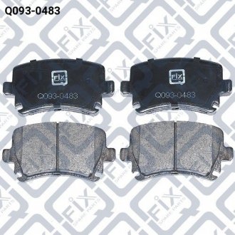 Колодки гальмівні задн диск Q-fix Q0930483