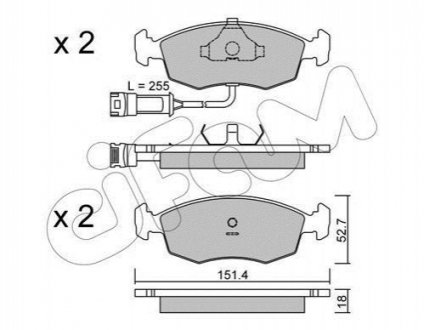 Автозапчасть CIFAM 8220940