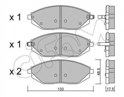 Автозапчасть CIFAM 8229080