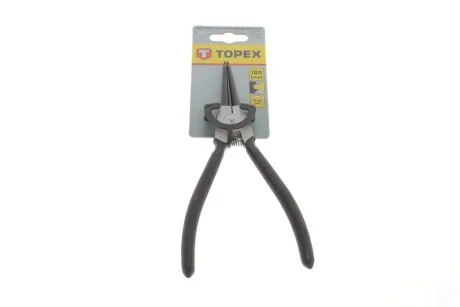 Щипцы для стопорных колец 180 мм, для наружных, прямые. TOPEX 32D306