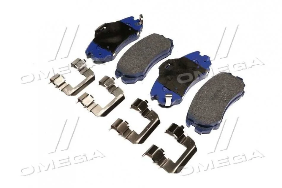 Колодки тормозные дисковые (пр-во Mobis) Hyundai/Kia/Mobis 581012EA11 (фото 1)