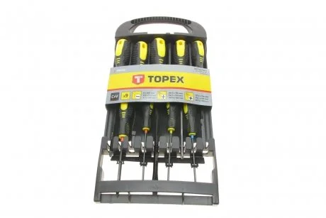 Отвертки набор 9 шт. TOPEX 39D930