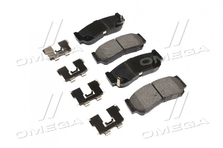 Колодки тормозные дисковые задние Hyundai Santa Fe 06- (пр-во Mobis) Hyundai/Kia/Mobis 583022BA20 (фото 1)