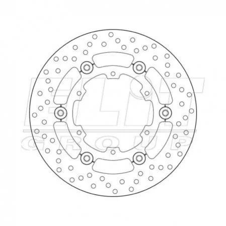 Гальмівний диск BREMBO 78B40833 (фото 1)