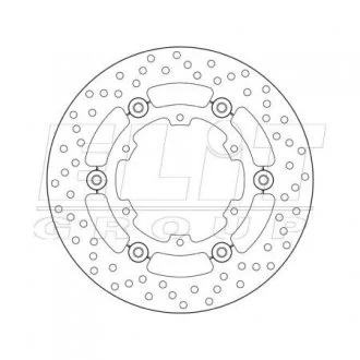 Гальмівний диск BREMBO 78B40833