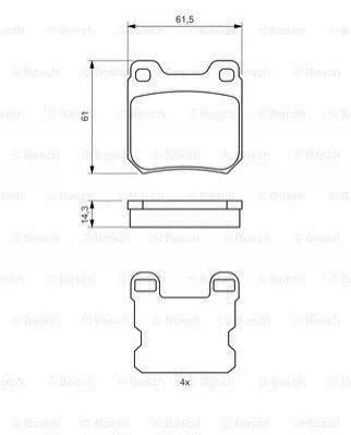 Автозапчасть BOSCH 0986494523 (фото 1)
