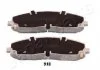 Колодки гальмівні CHRYSLER P. GRAND VOYAGER 12- JAPANPARTS PA918AF (фото 1)