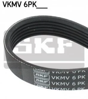 PASEK WIELOROWK 6PK2518 AUDI, LAND ROVER, VW SKF VKMV6PK2518