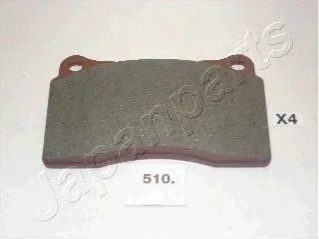 Гальмівні колодки, дискове гальмо (набір) JAPANPARTS PA510AF (фото 1)