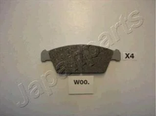 Гальмівні колодки, дискове гальмо (набір) JAPANPARTS PAW00AF (фото 1)