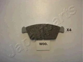 Гальмівні колодки, дискове гальмо (набір) JAPANPARTS PAW00AF