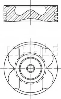 Поршень MAHLE / KNECHT 0045602