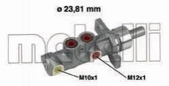Головний гальмівний циліндр METELLI 050409