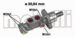 Головний гальмівний циліндр METELLI 050363