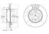 Гальмівні(тормозні) диски DELPHI BG2623 (фото 1)