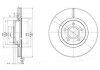 Гальмівні(тормозні) диски DELPHI BG3895 (фото 1)