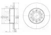 Гальмівні(тормозні) диски DELPHI BG3890 (фото 1)