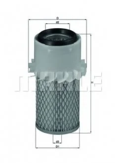 Фільтр повітряний MAHLE / KNECHT LX13