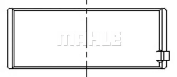 Підшипник шатуна MAHLE / KNECHT 001PL21330000 (фото 1)