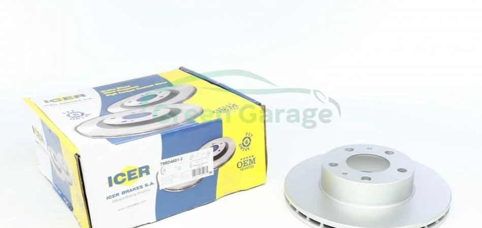 Тормозной диск ICER 78BD46812 (фото 1)