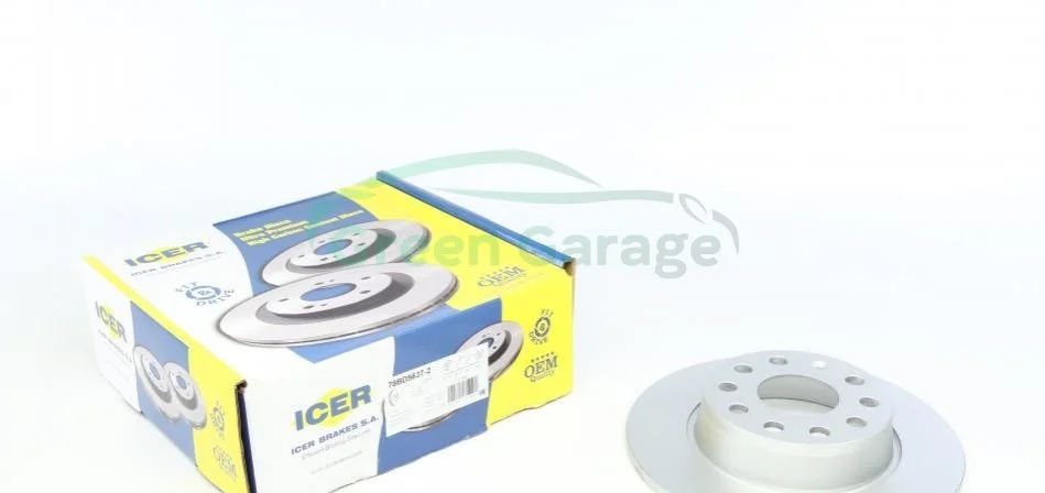 Тормозной диск ICER 78BD56372 (фото 1)