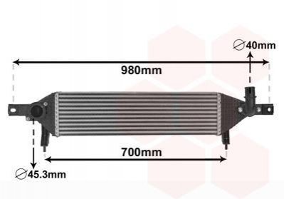 Теплообмінник Van Wezel 33004409