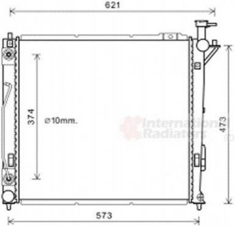 Теплообмінник Van Wezel 82002339