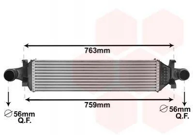Теплообмінник Van Wezel 30004659
