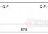 Интеркулер BMW X3(F25) 11- Van Wezel 06004463 (фото 1)
