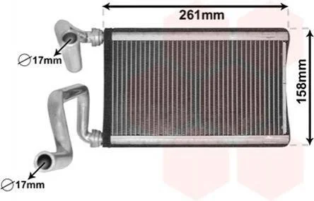 Теплообмінник Van Wezel 25006294
