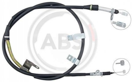 Трос стояночного гальма A.B.S. K14142